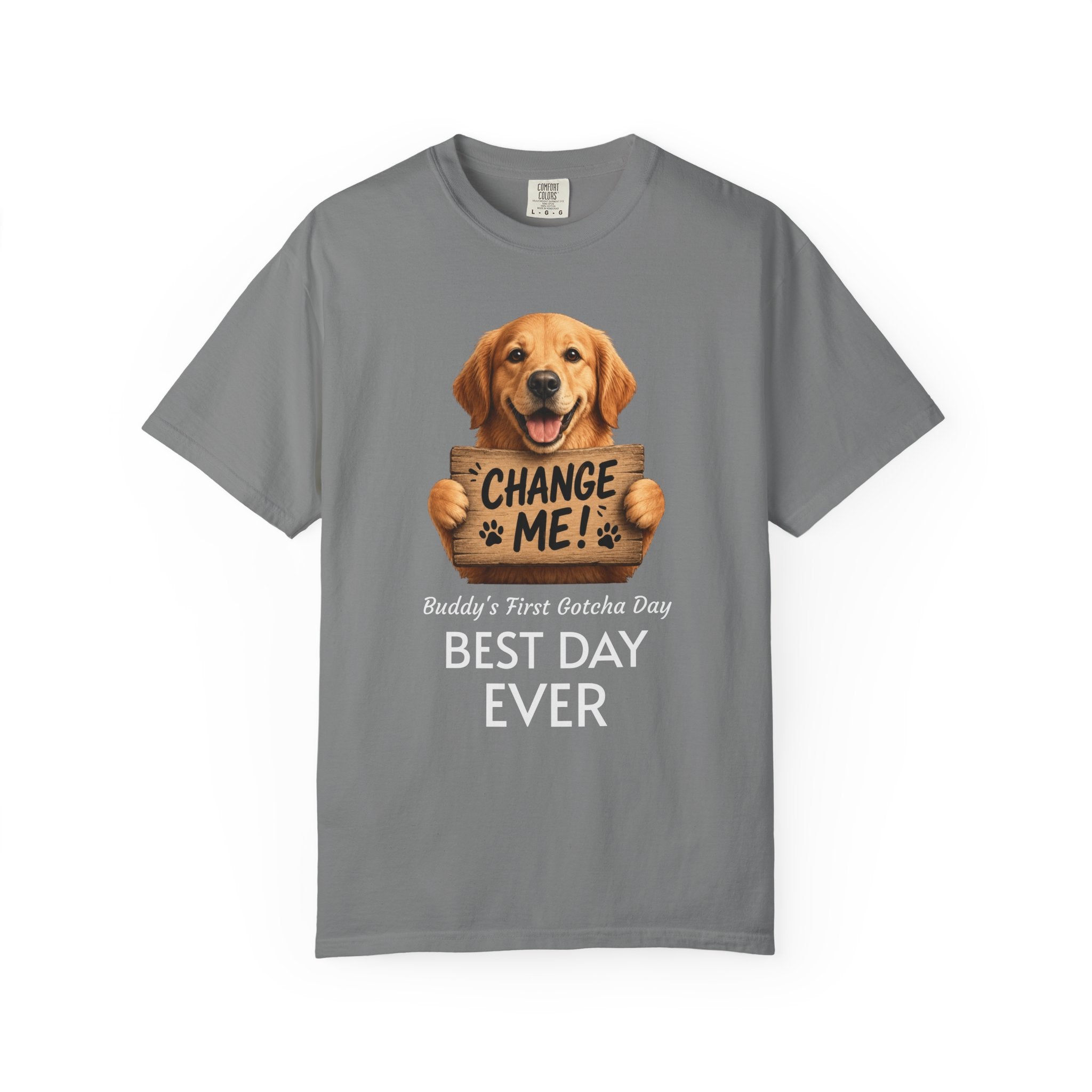 Customizable Personalized T-Shirt — Add Your Image, Tagline & Text
