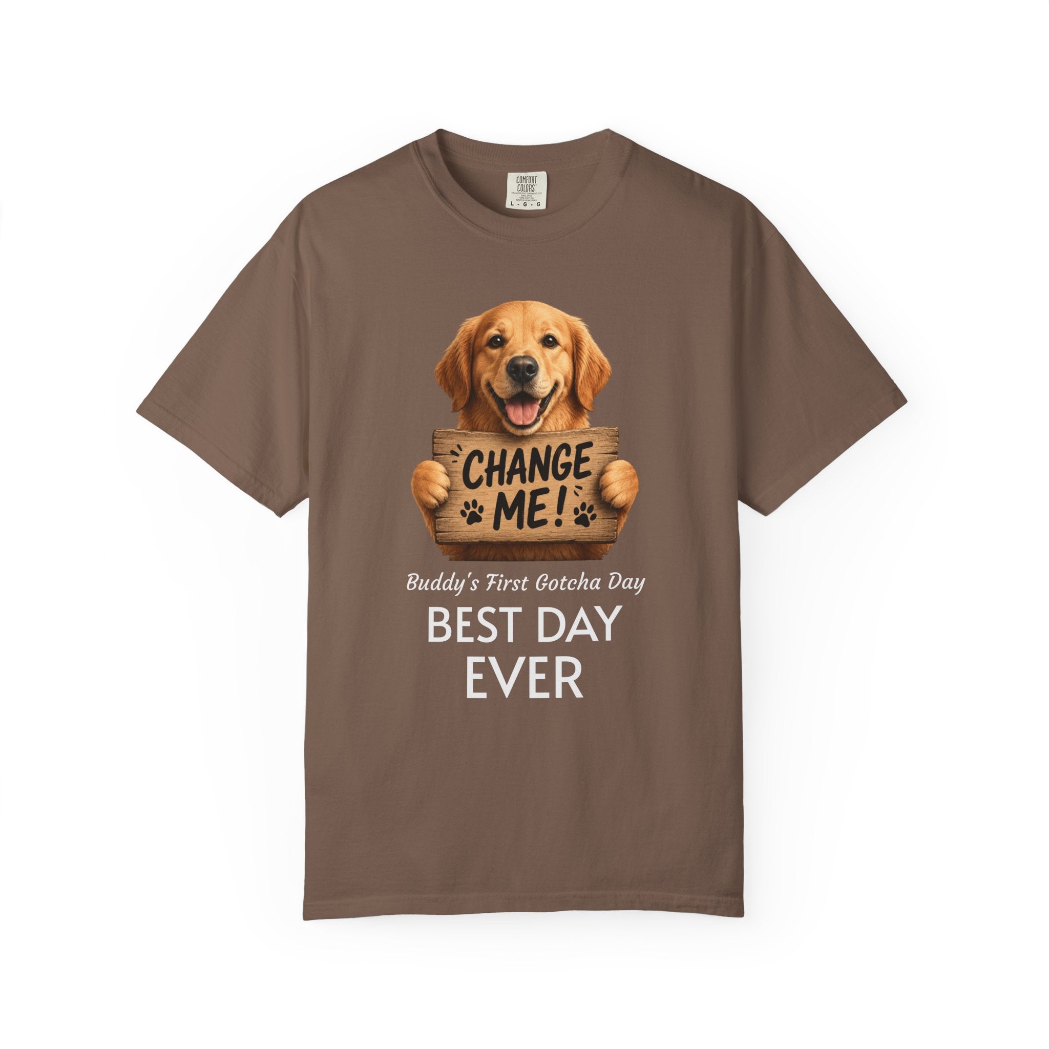 Customizable Personalized T-Shirt — Add Your Image, Tagline & Text