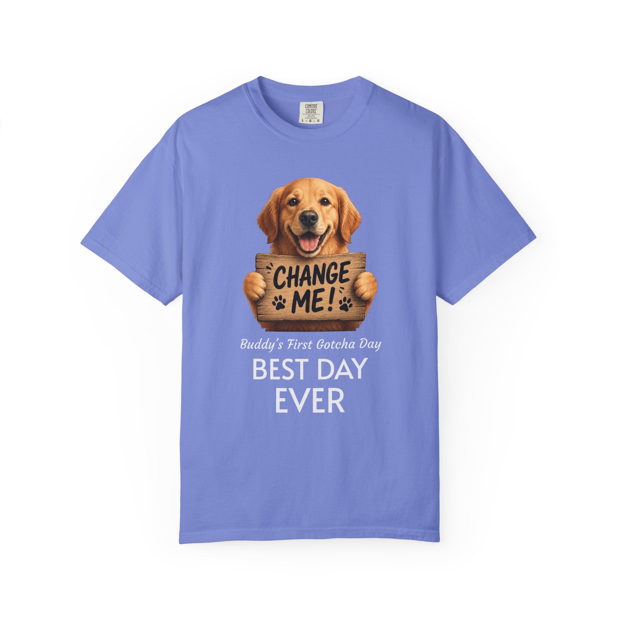 Customizable Personalized T-Shirt — Add Your Image, Tagline & Text