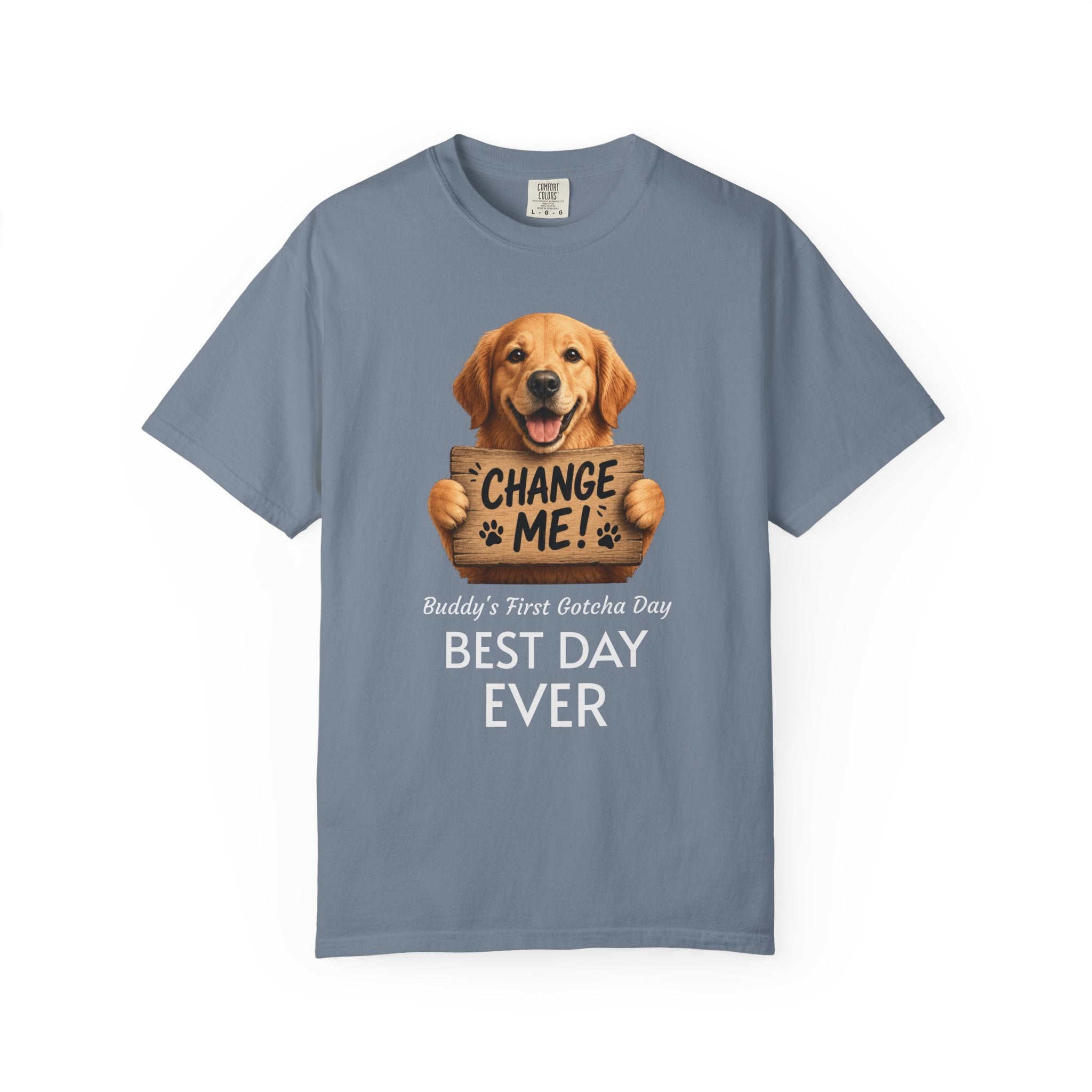 Customizable Personalized T-Shirt — Add Your Image, Tagline & Text