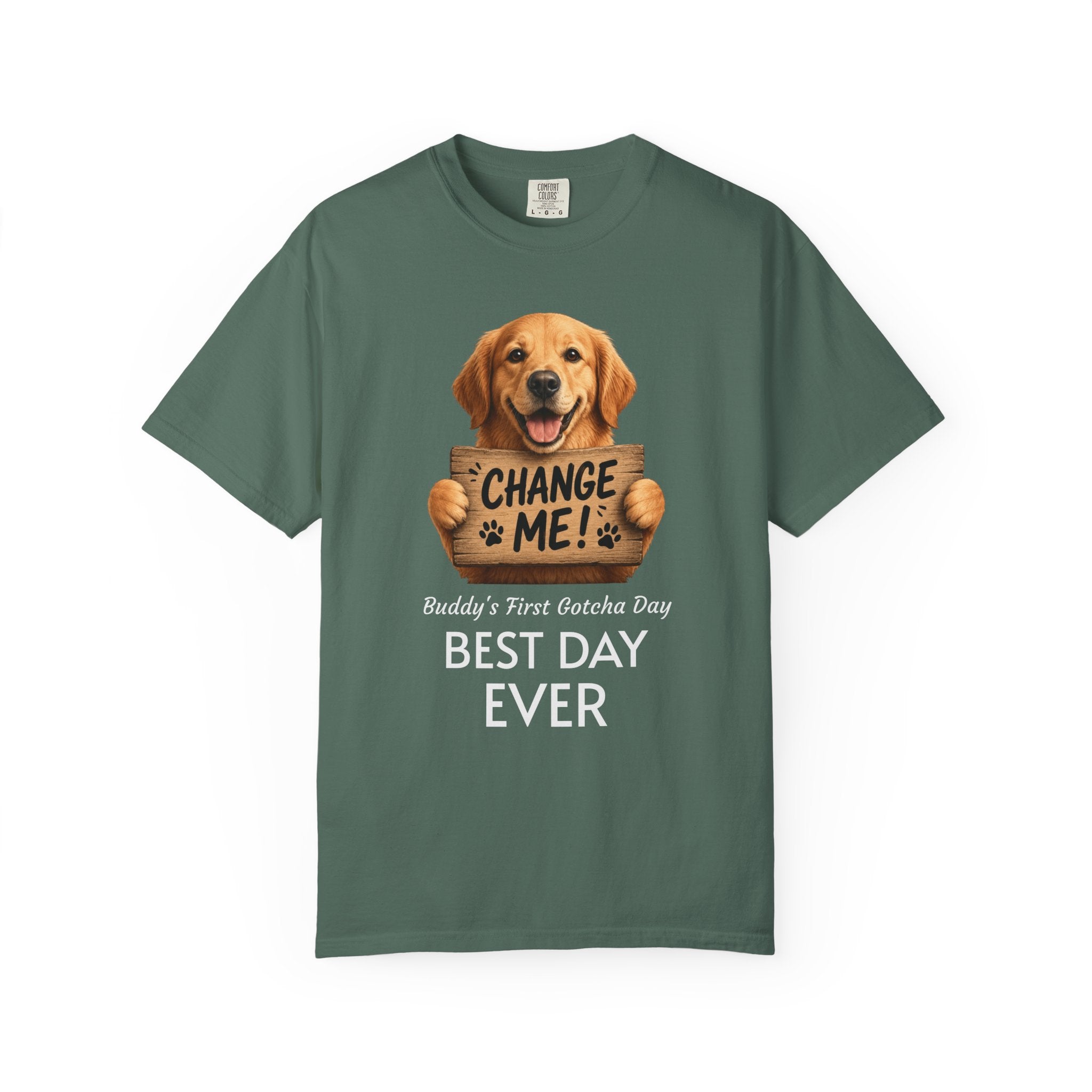 Customizable Personalized T-Shirt — Add Your Image, Tagline & Text