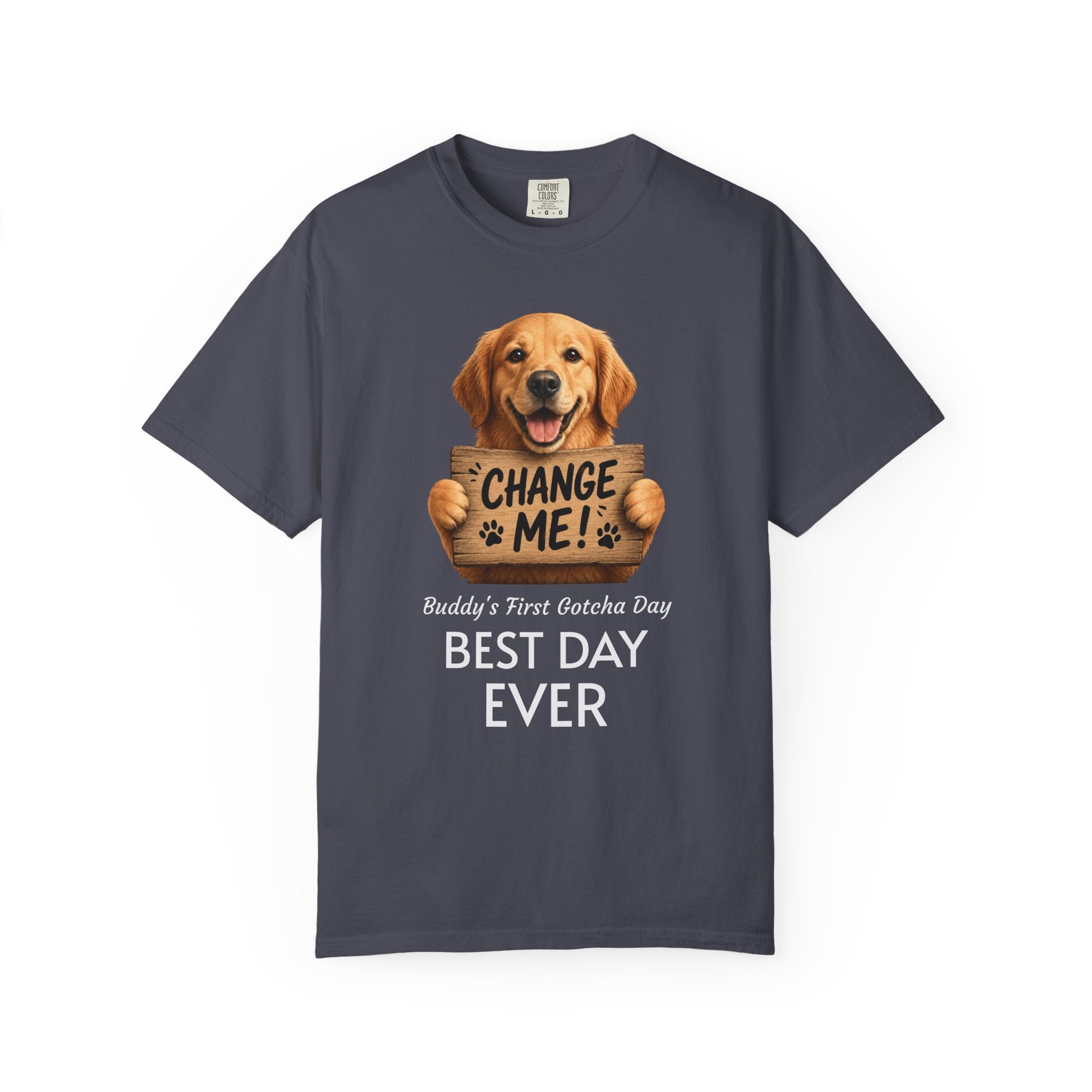 Customizable Personalized T-Shirt — Add Your Image, Tagline & Text