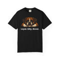 Boxer Dog T-Shirt — "Loyal. Silly. Boxer." Cute Pet Lover Tee - TooEasy Gear