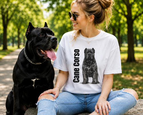 Cane Corso Graphic T-Shirt — Cane Corso Dog Tee - TooEasy Gear