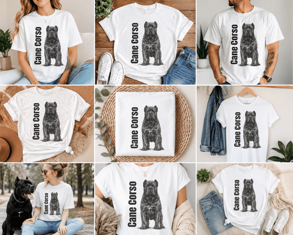 Cane Corso Graphic T-Shirt — Cane Corso Dog Tee - TooEasy Gear