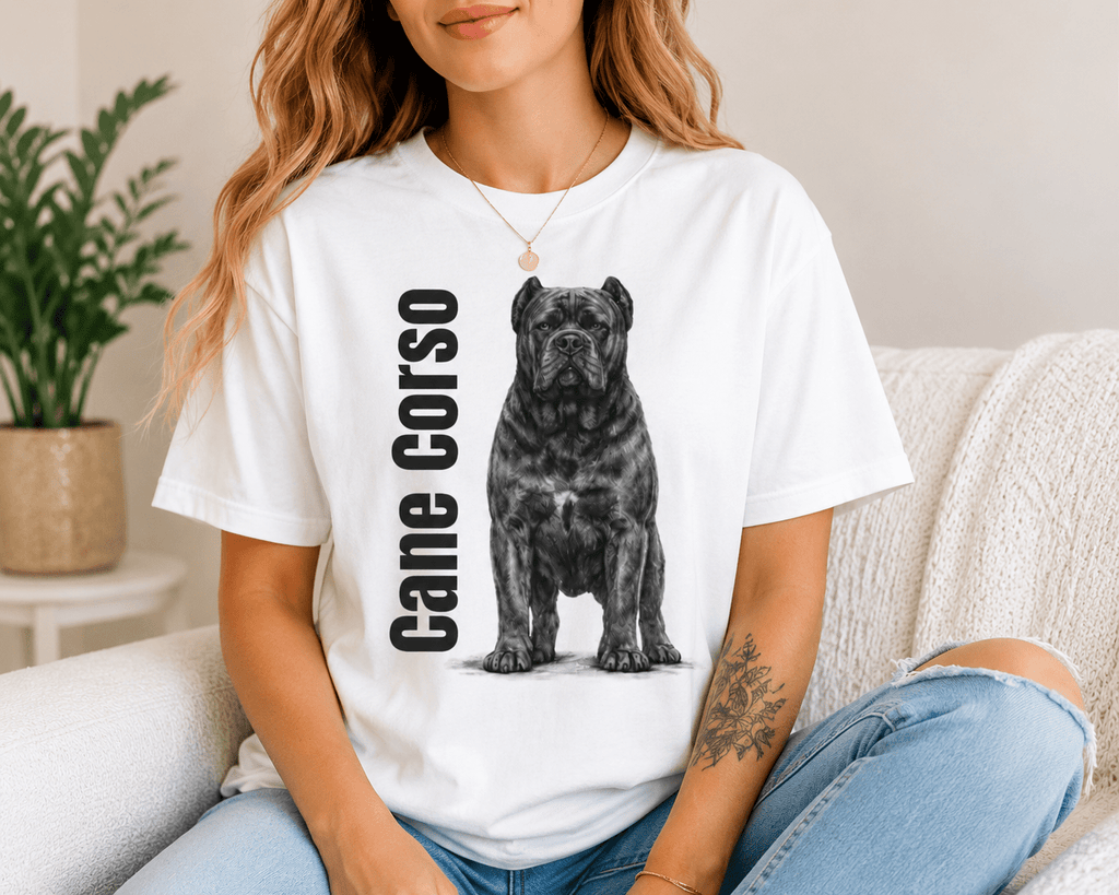 Cane Corso Graphic T-Shirt — Cane Corso Dog Tee - TooEasy Gear