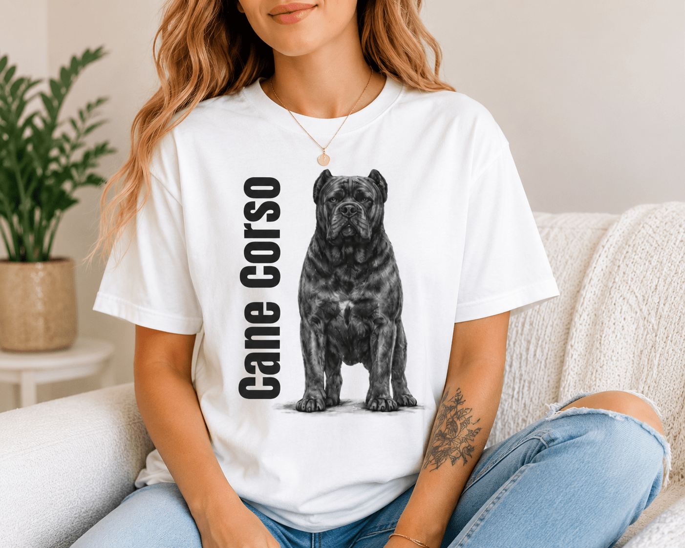 Cane Corso Graphic T-Shirt — Cane Corso Dog Tee - TooEasy Gear