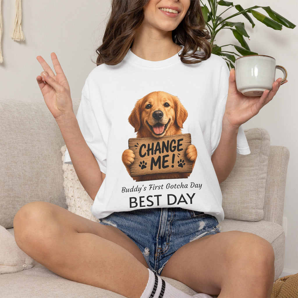 Customizable Personalized T-Shirt — Add Your Image, Tagline & Text - TooEasy Gear