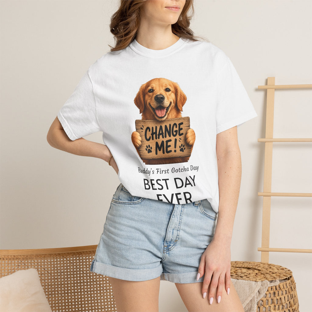 Customizable Personalized T-Shirt — Add Your Image, Tagline & Text - TooEasy Gear