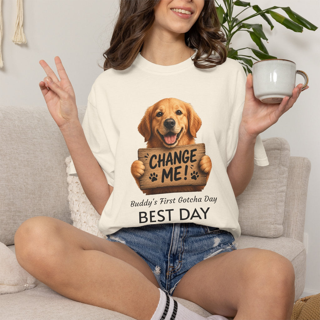 Customizable Personalized T-Shirt — Add Your Image, Tagline & Text - TooEasy Gear