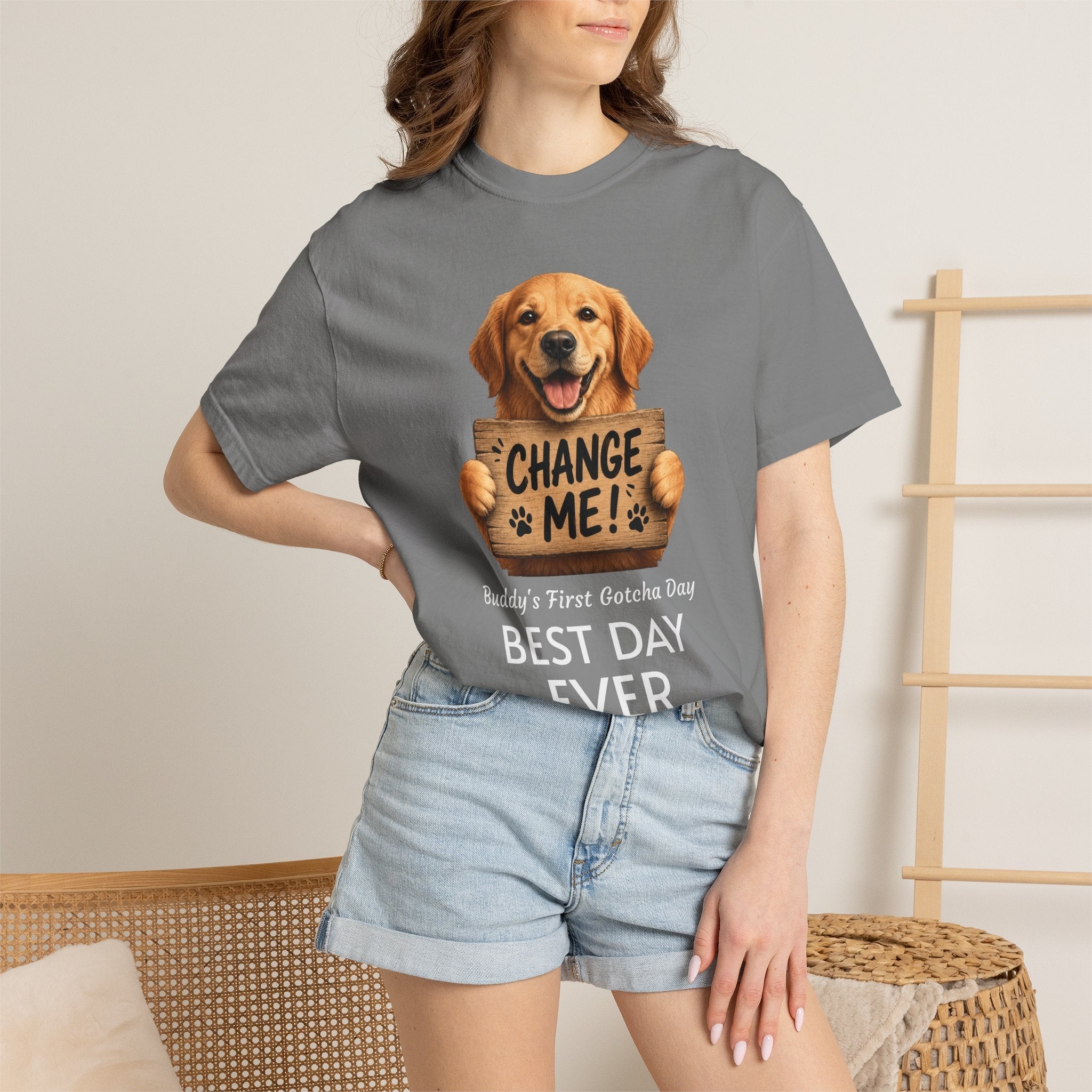 Customizable Personalized T-Shirt — Add Your Image, Tagline & Text - TooEasy Gear