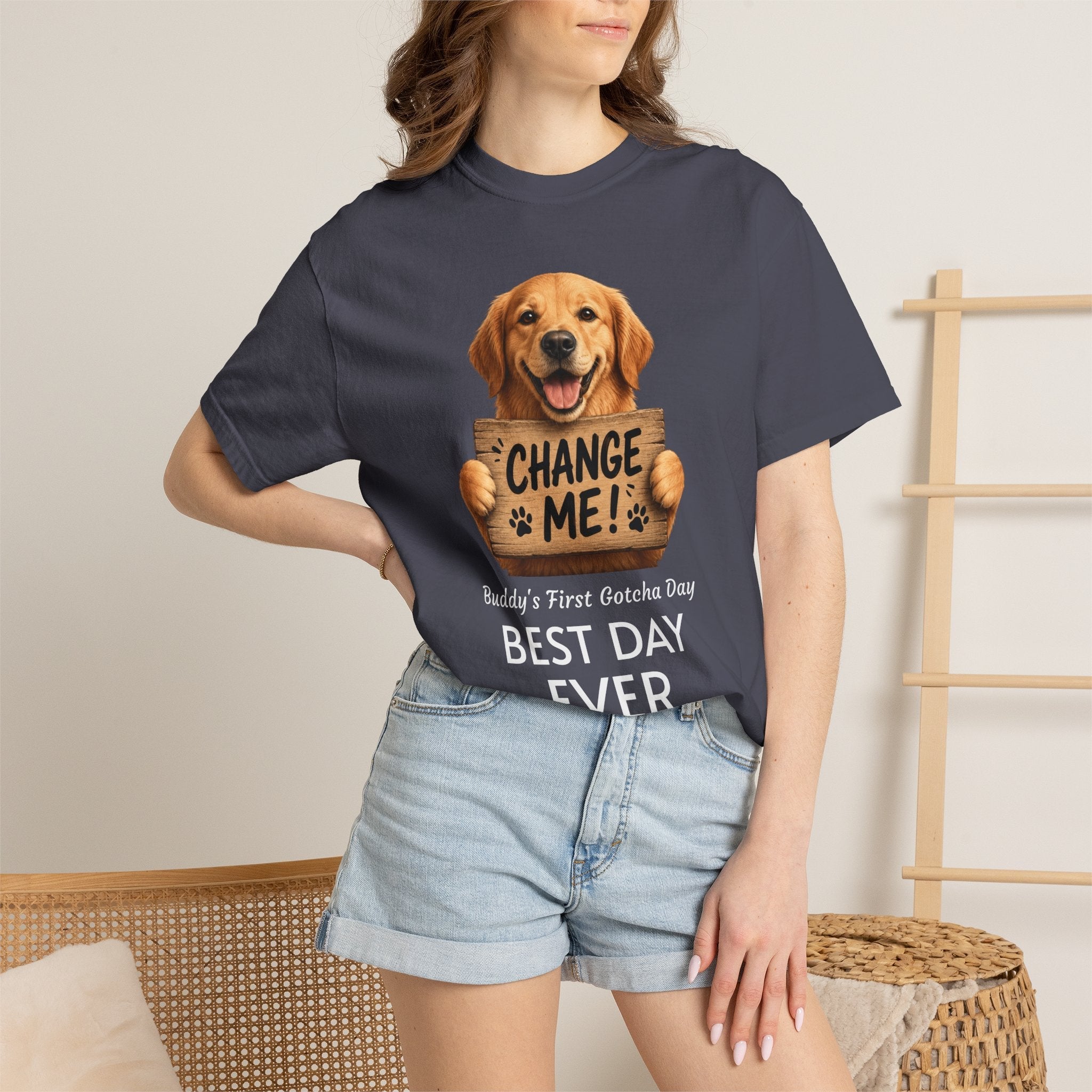 Customizable Personalized T-Shirt — Add Your Image, Tagline & Text - TooEasy Gear