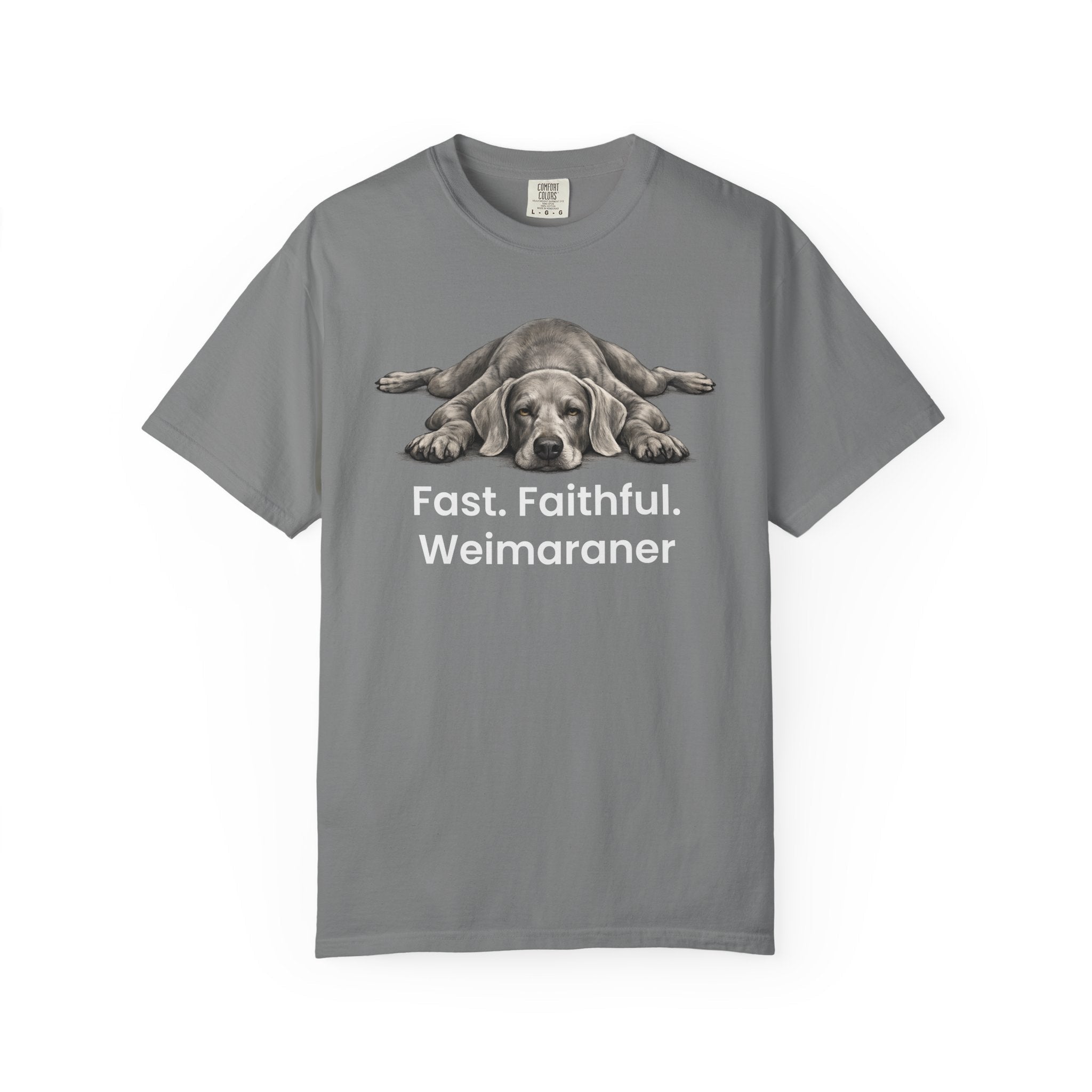 Fast Faithful Weimaraner Dog T-Shirt - TooEasy Gear