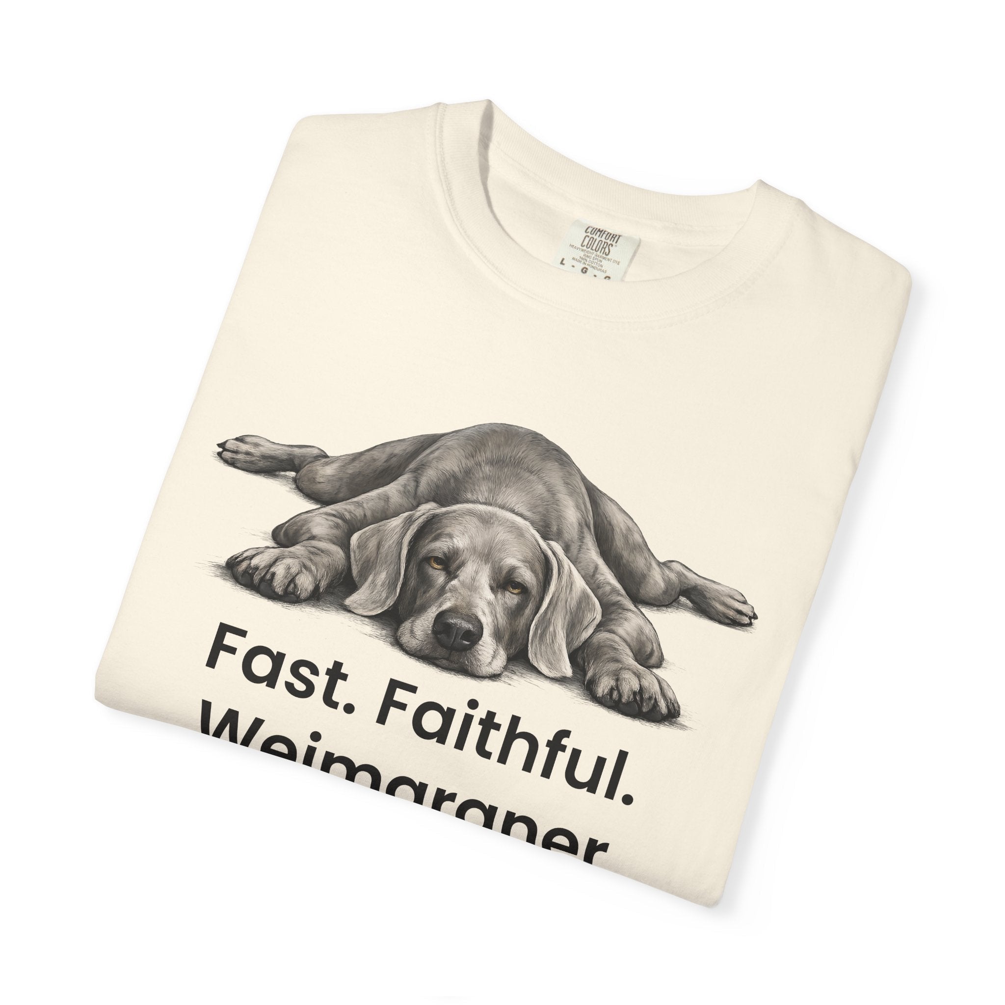 Fast Faithful Weimaraner Dog T-Shirt - TooEasy Gear