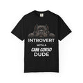 Introvert with a Cane Corso T-Shirt — Dog Lover Graphic Tee - TooEasy Gear