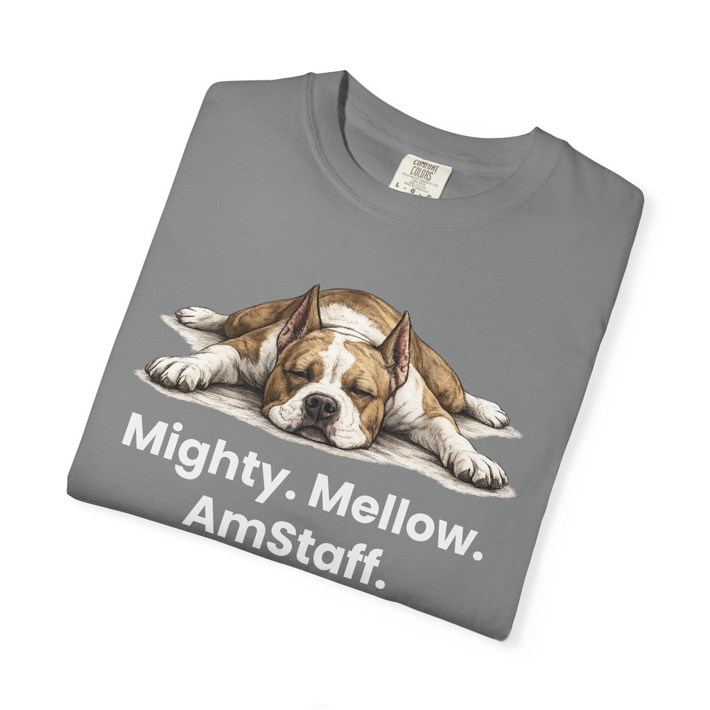 Mighty. Mellow. AmStaff. Graphic T-Shirt - TooEasy Gear