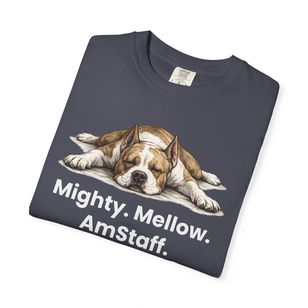 Mighty. Mellow. AmStaff. Graphic T-Shirt - TooEasy Gear