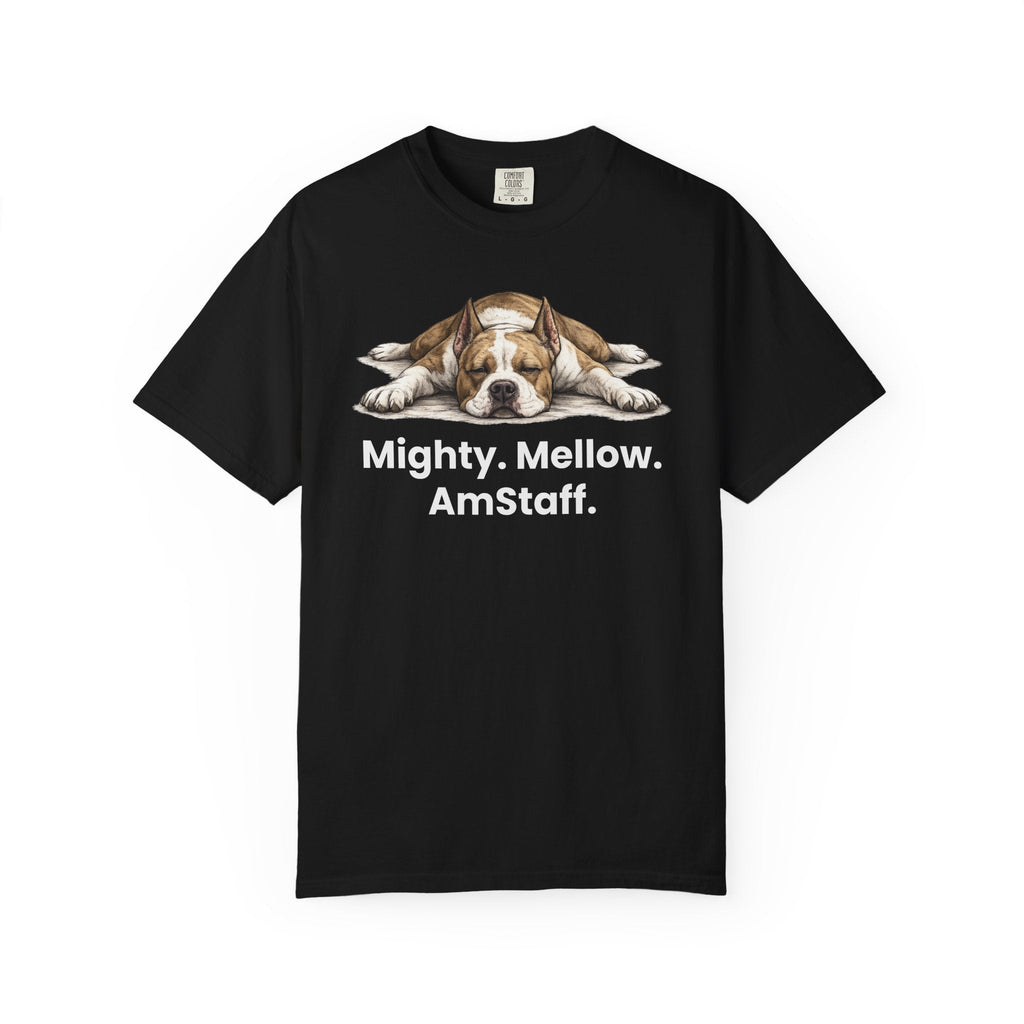 Mighty. Mellow. AmStaff. Graphic T-Shirt - TooEasy Gear