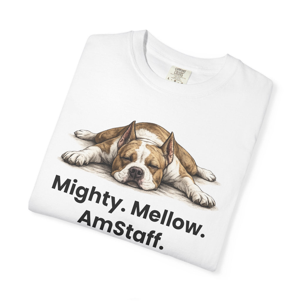 Mighty. Mellow. AmStaff. Graphic T-Shirt - TooEasy Gear