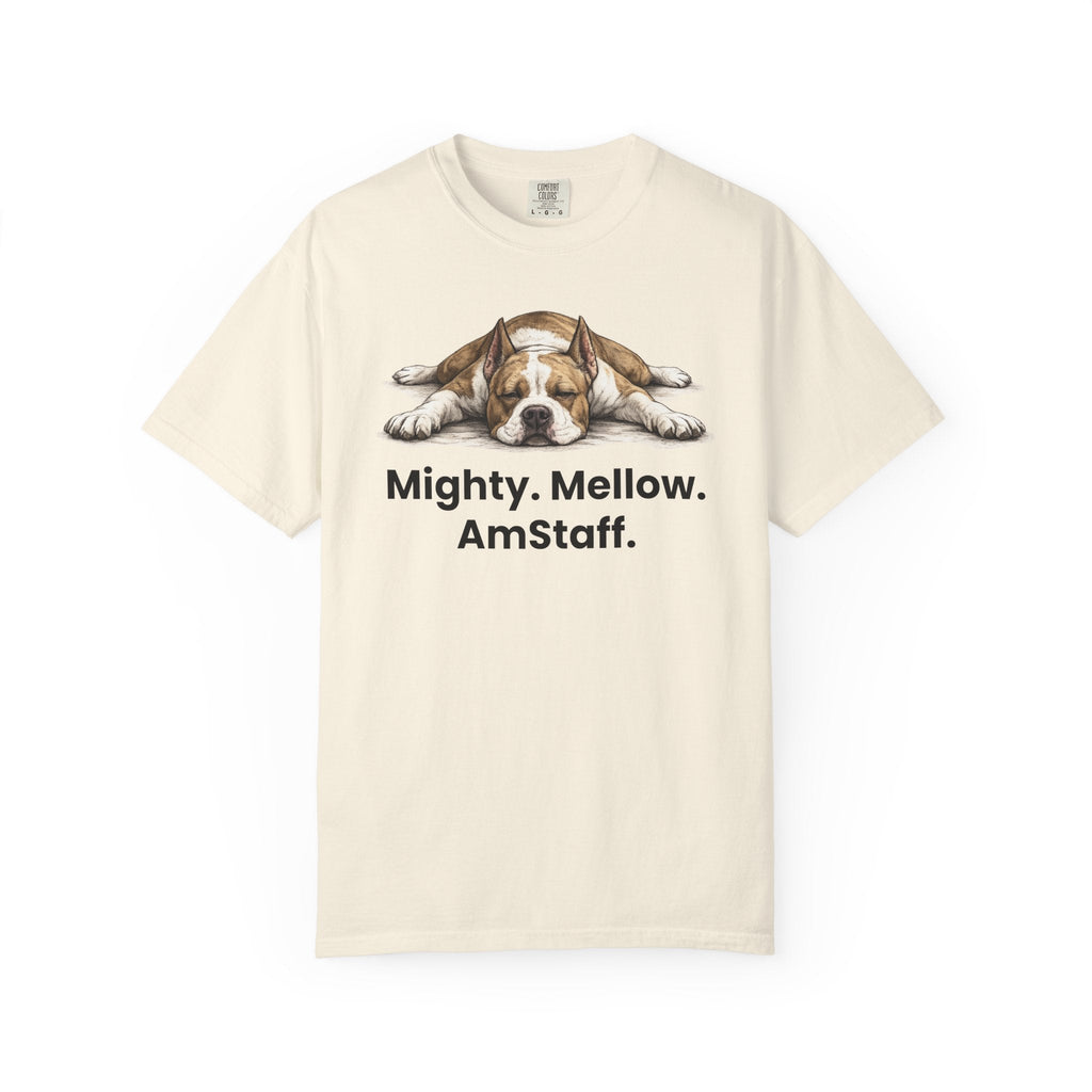 Mighty. Mellow. AmStaff. Graphic T-Shirt - TooEasy Gear
