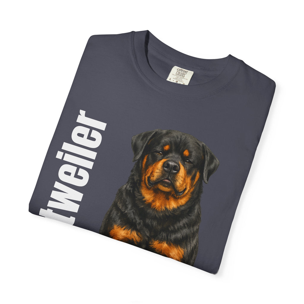 Rottweiler Dog Illustration T-shirt | Rottie Breed Tee, Pet Owner Shirt - TooEasy Gear